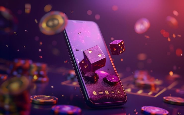 Tampilan antarmuka Money Train di platform ampmbet dengan simbol kereta dan uang